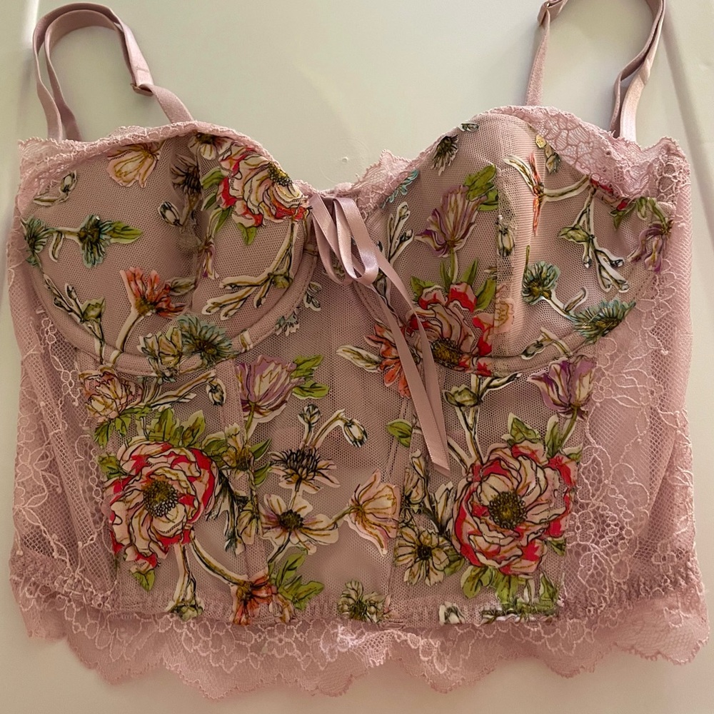 Corset lace top